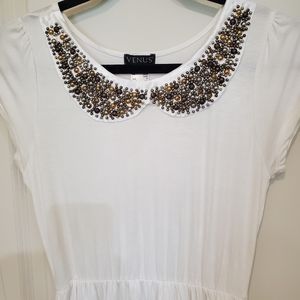 Venus Gorgeous Cream Dress